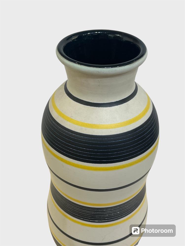 Ceramic vase. Elchinger, France circa 1950.