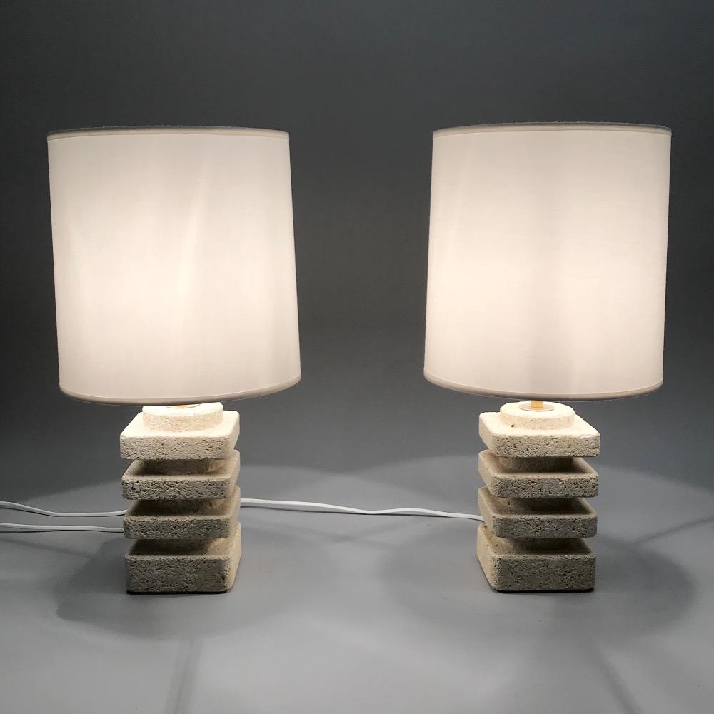 limestone lamp